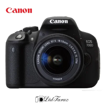دوربین عکاسی دوربین فیلمبرداری دوربین کانن دوربین DSLR CANON 700D KIT 18-55 STM