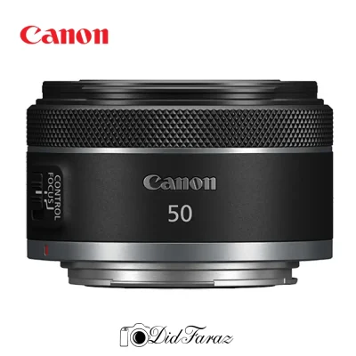 لنز عکاسی لنز بدون اینه لنز کانن canon rf50mm f1.8