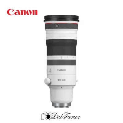لنز کانن لنز عکاسی لنز دوربین عکاسی کانن لنز بدون اینه RF 100-300 USM