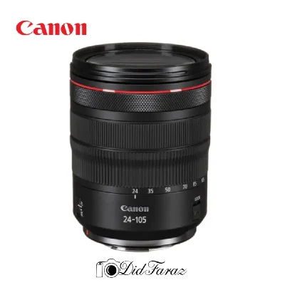 لنز کانن لنز عکاسی لنز دوربین عکاسی کانن لنز بدون اینه RF 24-105 f4 L USM